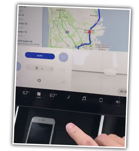 Illustration for article titled This First Look At The Tesla Model 3's Dash Controls Is Not At All Promising